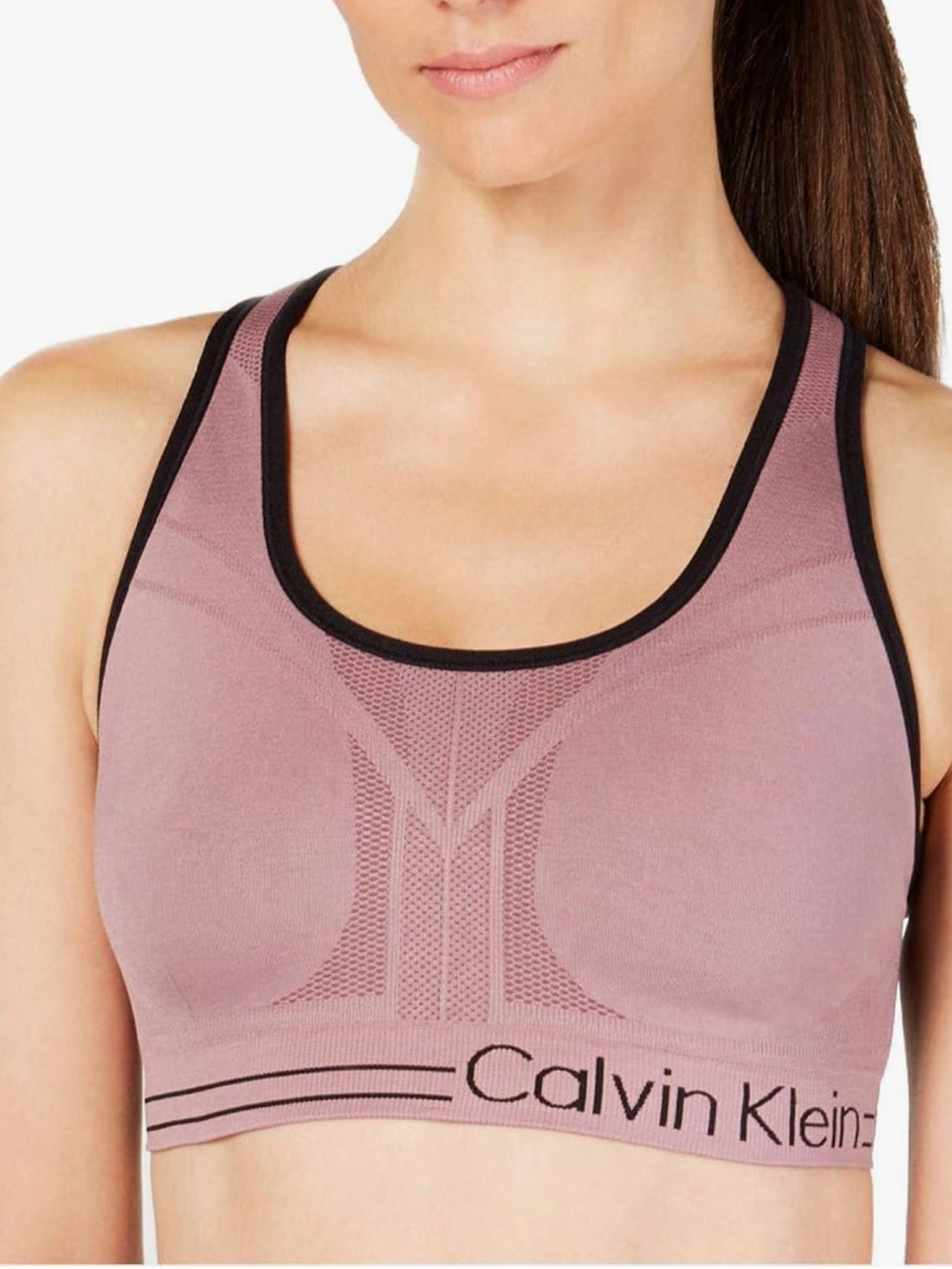 New! Calvin Klein Performance Medium Reversible Sports Bra